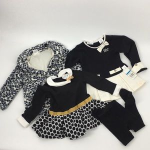 Toddler Girl 4 Piece Lot 12-24 Months ( 0202)